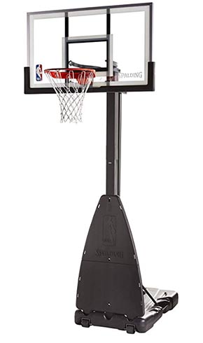 best portable basketball hoop glass