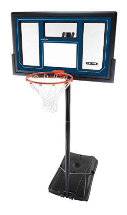 portable adjustable basketball hoop