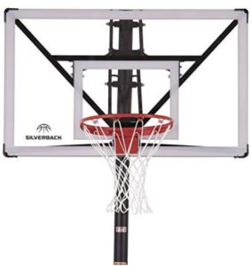 in ground basketball hoop