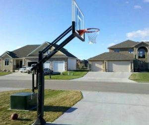 in ground basketball hoop under $500