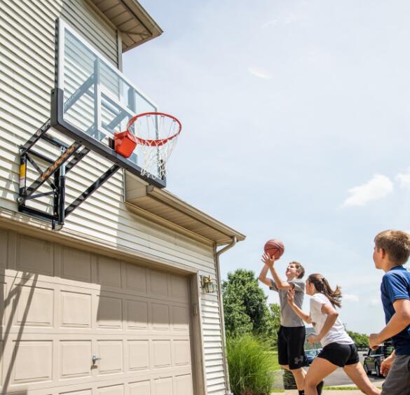 small basketball hoop for wall