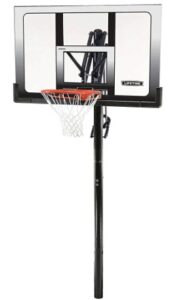 adjustable basketball hoops with in ground design