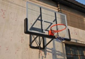 wall mountable basketball hoop