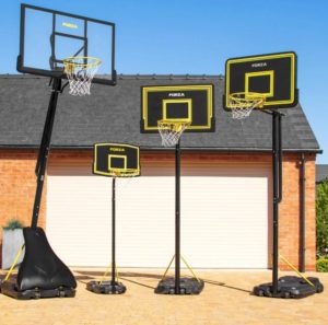 adjustable basketball hoops