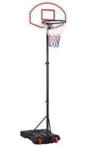 portable collapsible basketball hoops