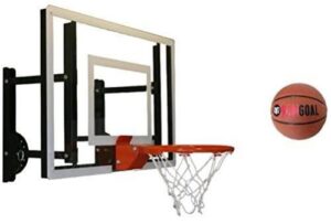 adjustable garage basketball hoop