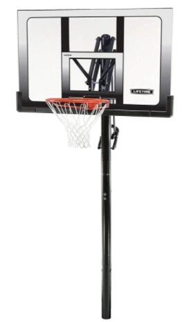 cheap lifetime inground basketball hoop