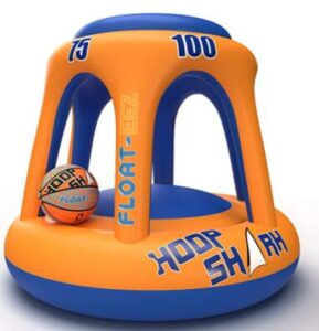 floating swimming pool basketball hoop