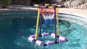 how to diy floating basketball hoops
