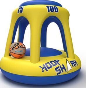 floating swimming pool basketball hoop