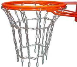 how to install chain net on basketball hoop