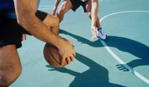 stretch knees for basketball